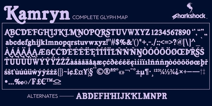 Kamryn Font Family