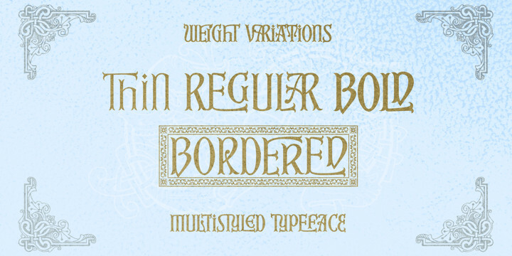 First Reign Font Family First Reign Font Family