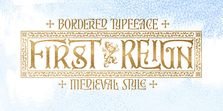 First Reign Font Family First Reign Font Family