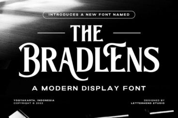 The Bradlens Font