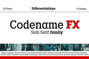 Codename Fx - Slab Serif Family