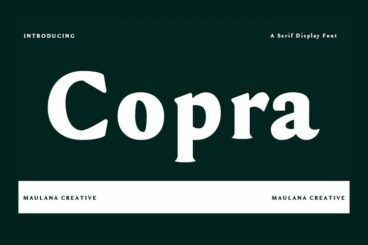 Copra Serif Display Font