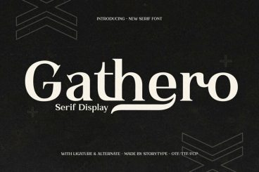 Gathero Font