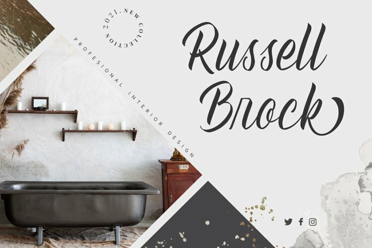 Golden History - Urban Script Font Golden History - Urban Script Font