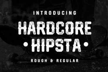 Hardcore Hipsta Font