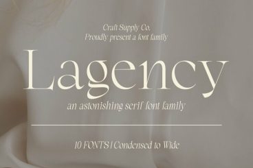 Lagency Font