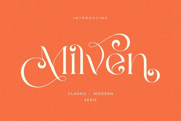Milven || Modern Classic Serif