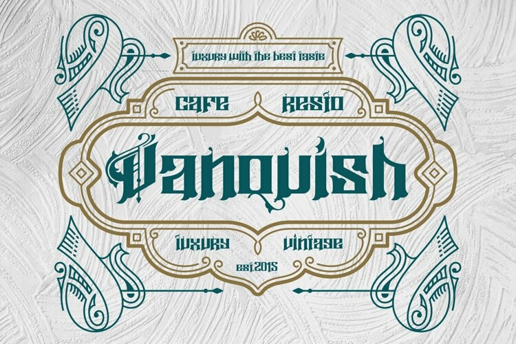 Legionist - Decorative font