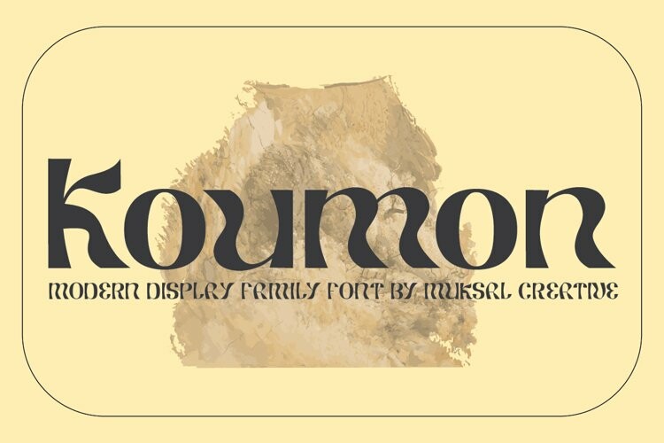 Koumon Font