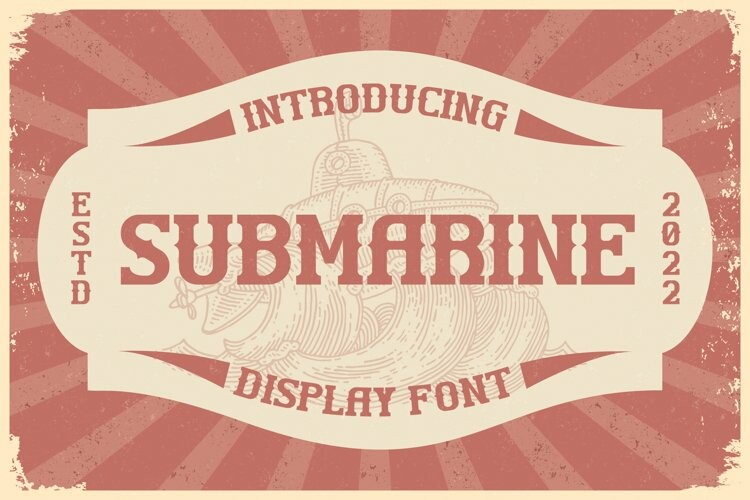 Submarine Font