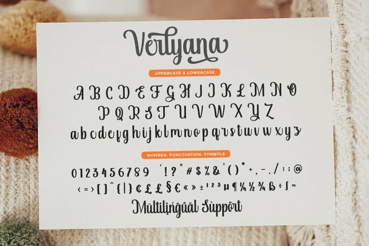 Verlyana Font
