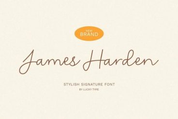 James Harden Font