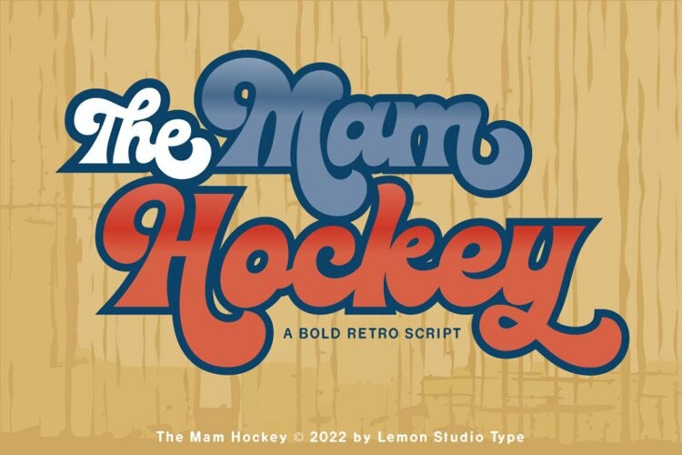 The Mam Hockey Font The Mam Hockey Font