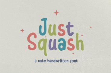 Just Squash | Cute Font