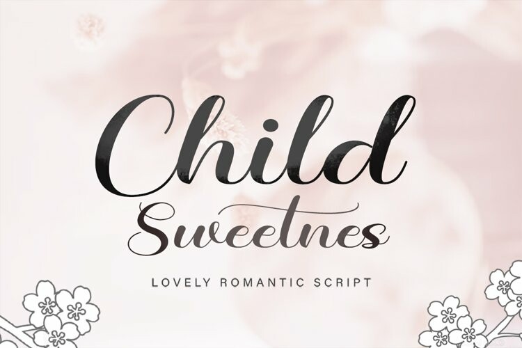 Child Sweetnes Font Child Sweetnes Font