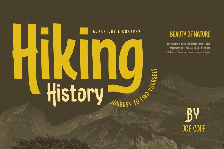 Hikran | Retro Condensed Font