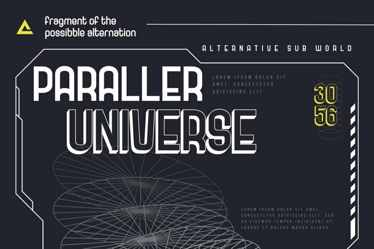 Goxac | Futuristic Font