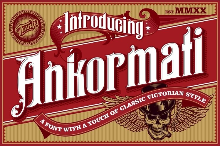 Ankormati Font