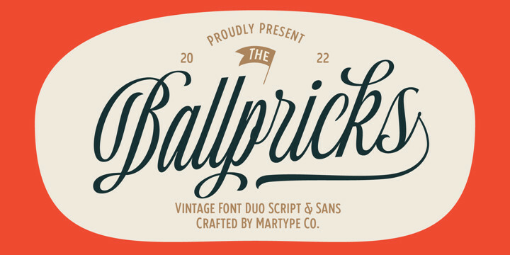 Ballpricks Font Family