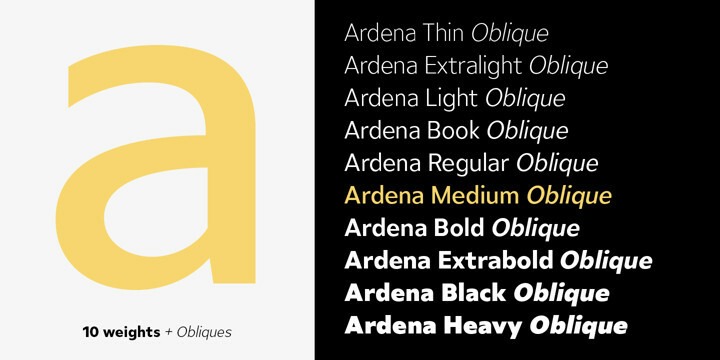 Ardena Font Family