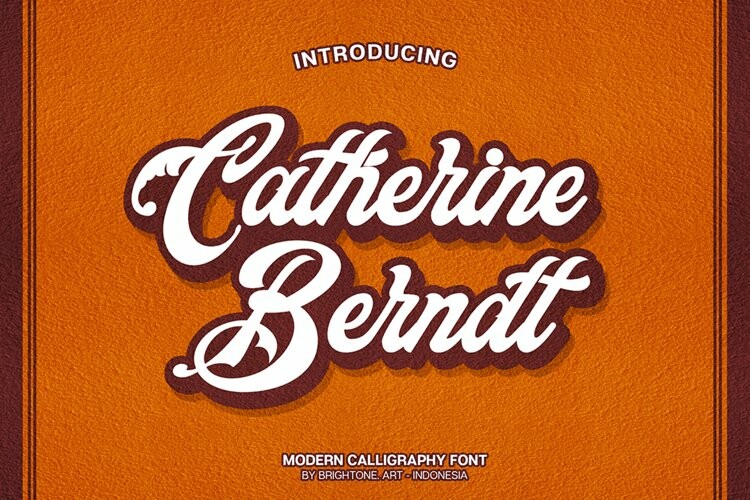 Catherine Bernatt - Vintage Script