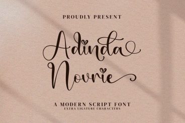 Adinda Novrie Font