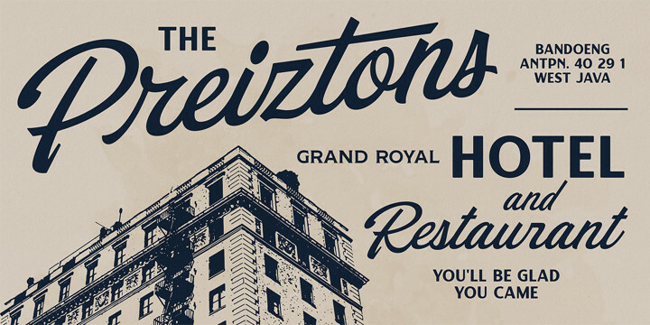 RTCO Preizton Font Family