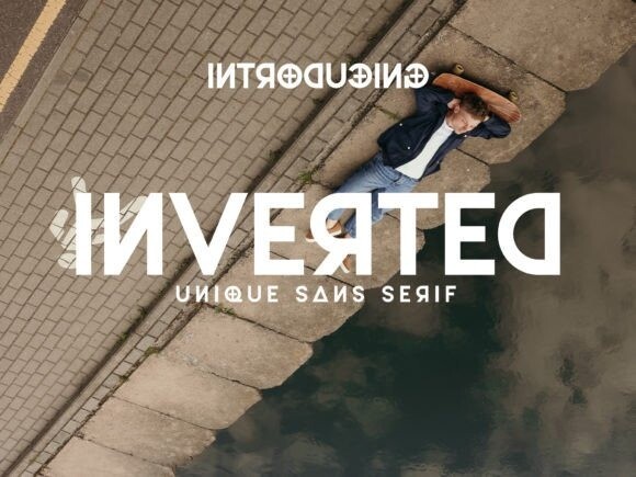 Inverted - Sans Serif Fonts - Free Font