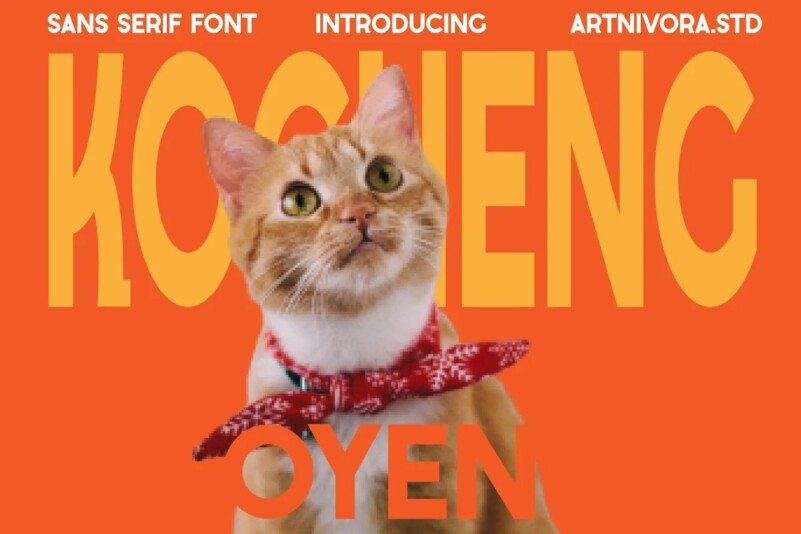 Kocheng Oyen Sans Serif Font Free Font