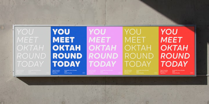 Oktah Round Font Family