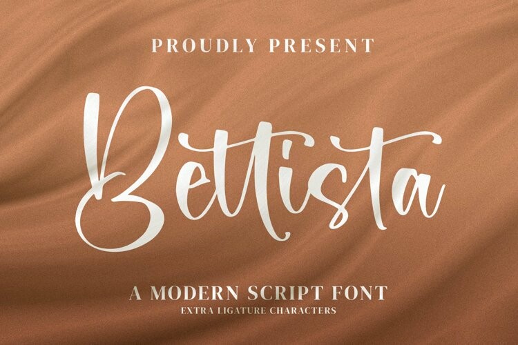 Bettista - Modern Script Font