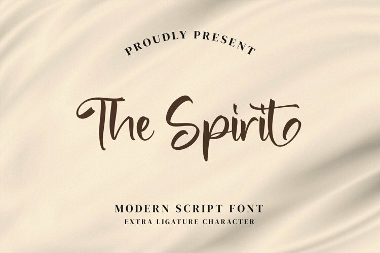 The Spirit Font The Spirit Font