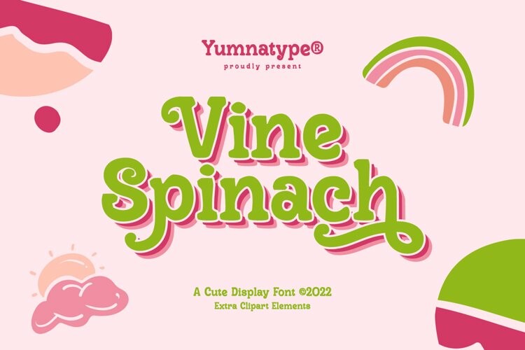 Vine Spinach Font iFonts.xyz