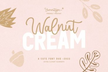 Walnut Cream Font