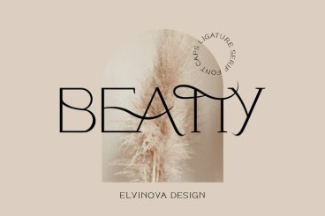 Beatty - Ligature rich font