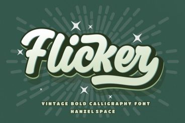 Flicker Font
