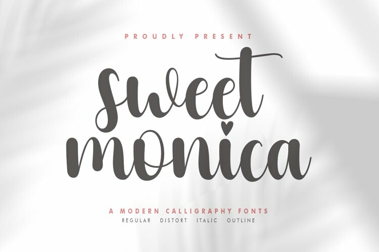 Sweet Monica Font Free Font