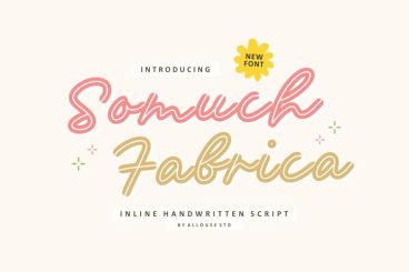 Somuch Fabrica Font