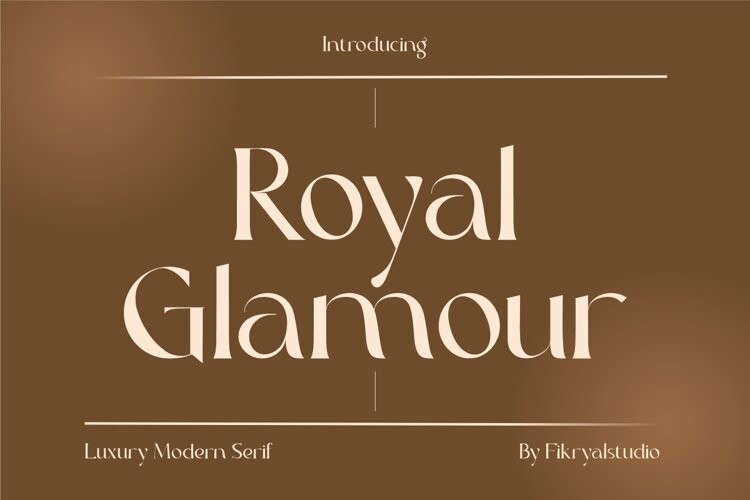 Royal Glamour Font Royal Glamour Font