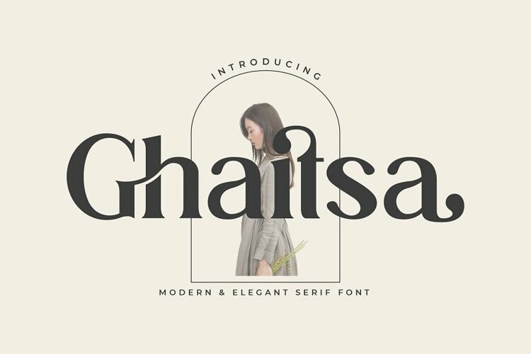 Ghaitsa - Stylish Ligature Font Ghaitsa - Stylish Ligature Font
