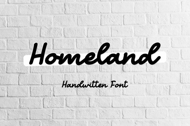 Homeland Font
