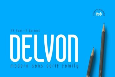 Delvon - Sans Font