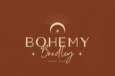 Bohemy font duo