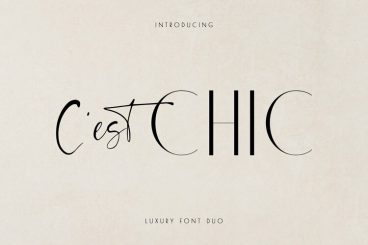 Chic Luxury Font Duo
