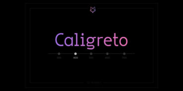Caligreto Font Family