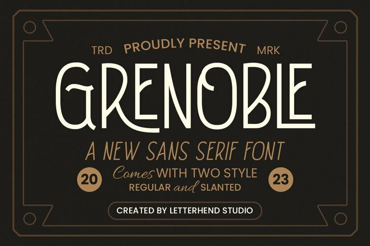 Grenoble Font