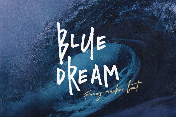 Blue Dream Font