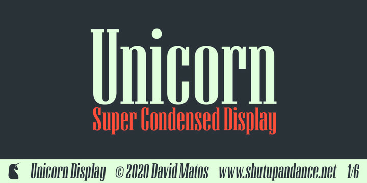 Unicorn Font Family
