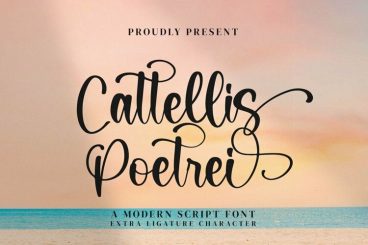 Cattellis Poetrei Font
