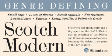 Scotch Modern Font Family
